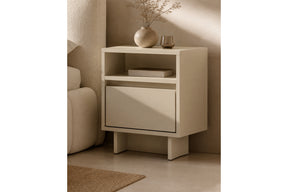 Comodino 1 cassetto in legno laminato Enha 40 x 37 cm