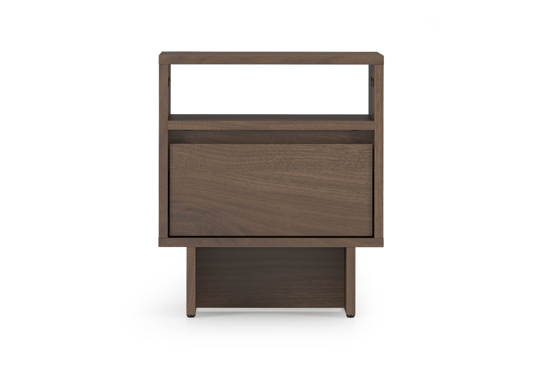 Comodino 1 cassetto in legno laminato Enha 40 x 37 cm
