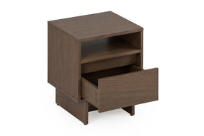 Comodino 1 cassetto in legno laminato Enha 40 x 37 cm