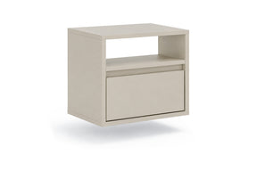 Comodino sospeso 1 cassetto in legno laminato Enha 40 x 37 cm