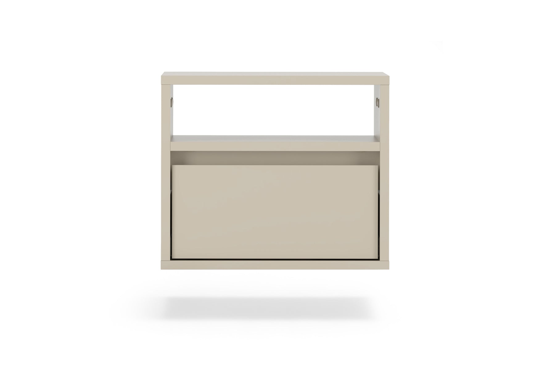 Comodino sospeso 1 cassetto in legno laminato Enha 40 x 37 cm