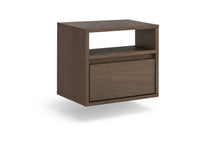 Comodino sospeso 1 cassetto in legno laminato Enha 40 x 37 cm