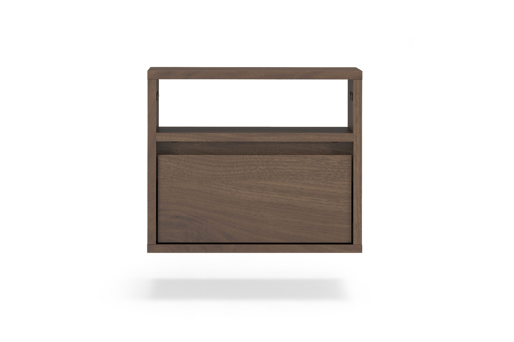 Comodino sospeso 1 cassetto in legno laminato Enha 40 x 37 cm