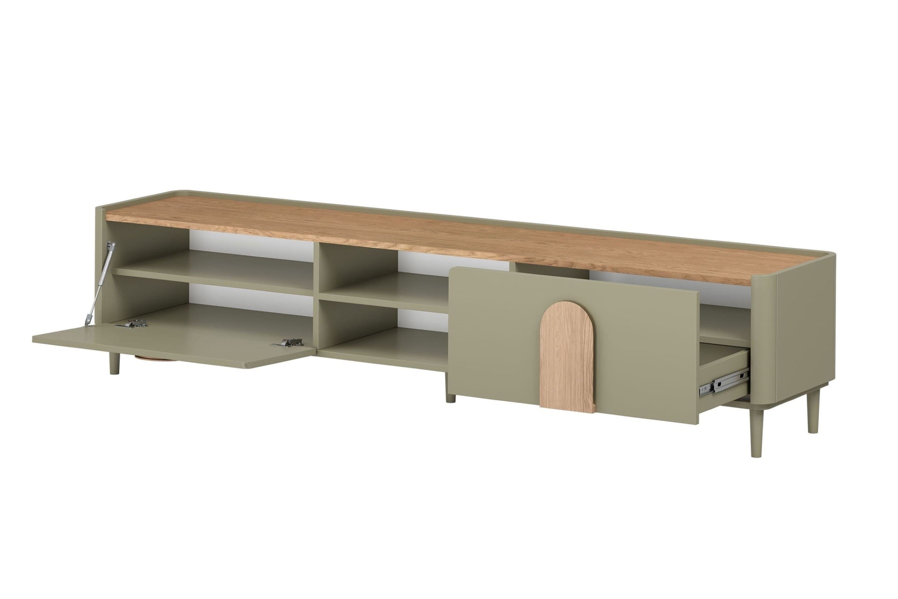 Mobile TV 1 anta 1 cassetto Amilio 220 cm