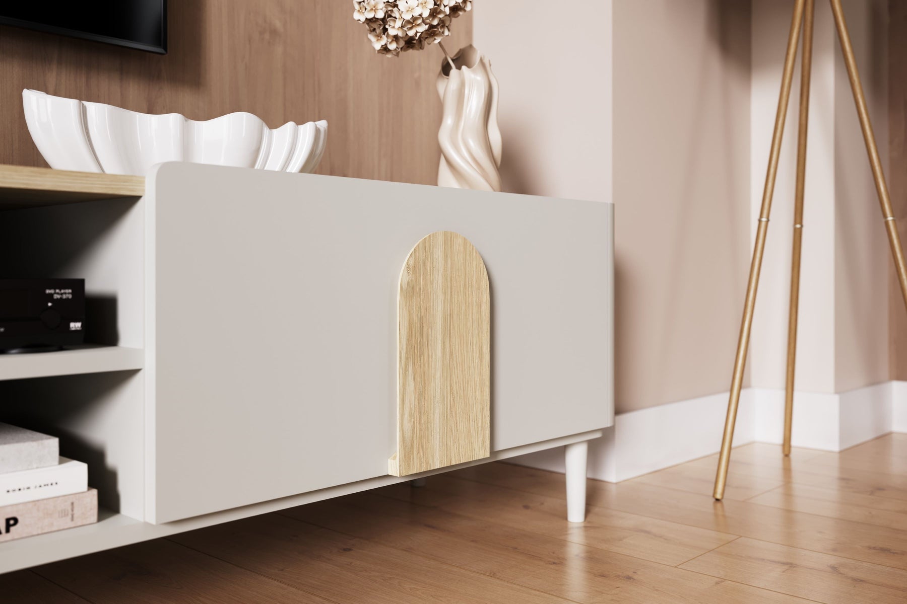 Mobile TV 1 anta 1 cassetto Amilio 220 cm