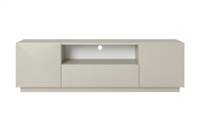 Mobile TV 2 ante 1 cassetto in legno laminato Asha 167 x 40 cm