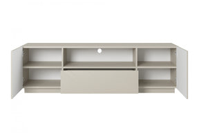 Mobile TV 2 ante 1 cassetto in legno laminato Asha 167 x 40 cm