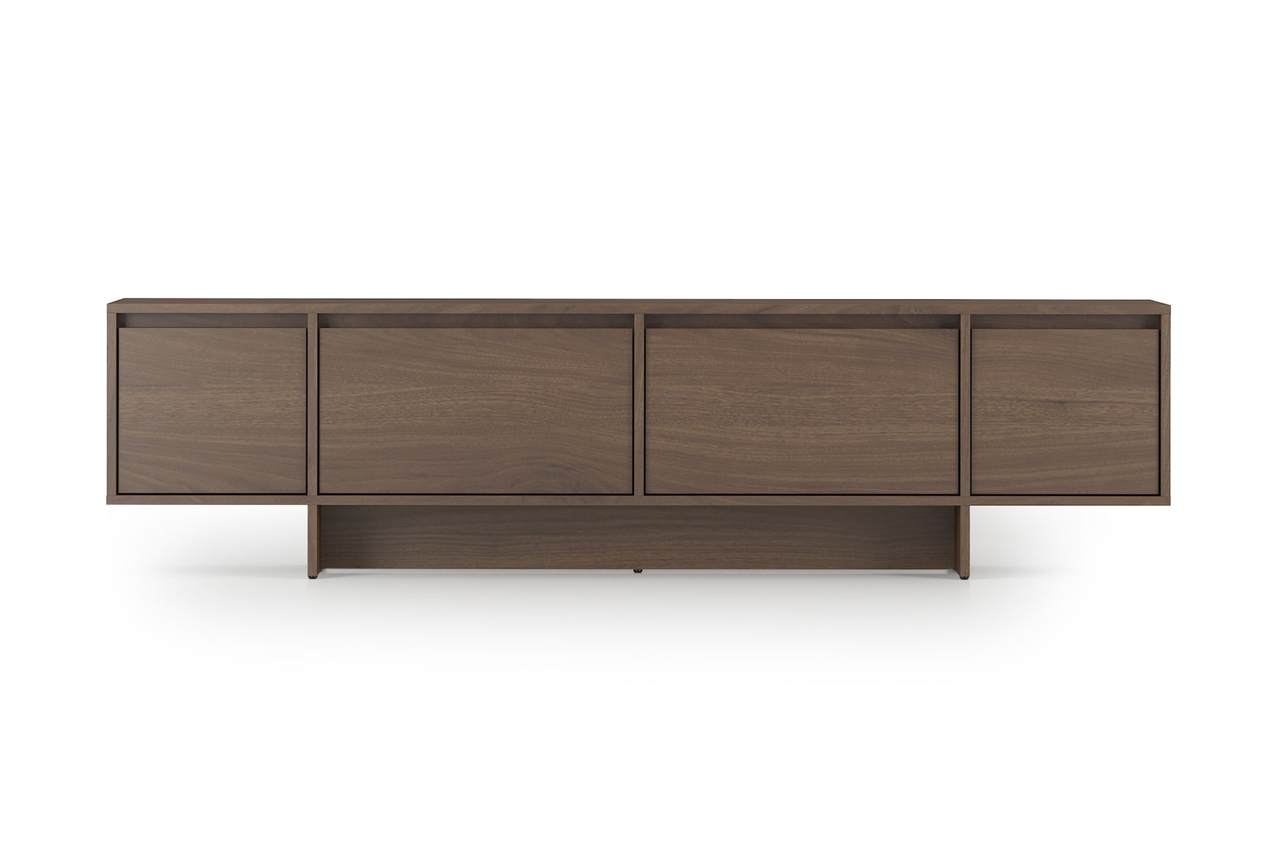 Mobile TV 4 ante in legno laminato Enha 180 x 39 cm