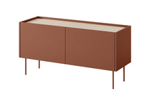 Mobile TV 2 ante 1 cassetto con piede in metallo Mars 120x60 cm