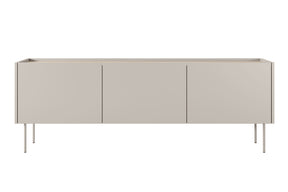 Mobile TV 3 ante 1 cassetto con piede in metallo Mars 170x60 cm