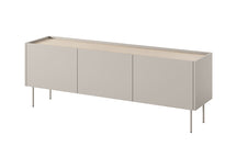 Mobile TV 3 ante 1 cassetto con piede in metallo Mars 170x60 cm