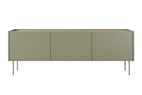 Mobile TV 3 ante 1 cassetto con piede in metallo Mars 170x60 cm