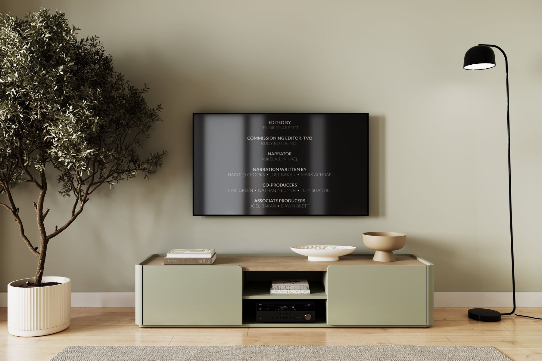 Mobile TV 1 anta 1 cassetto Elivo 170 cm