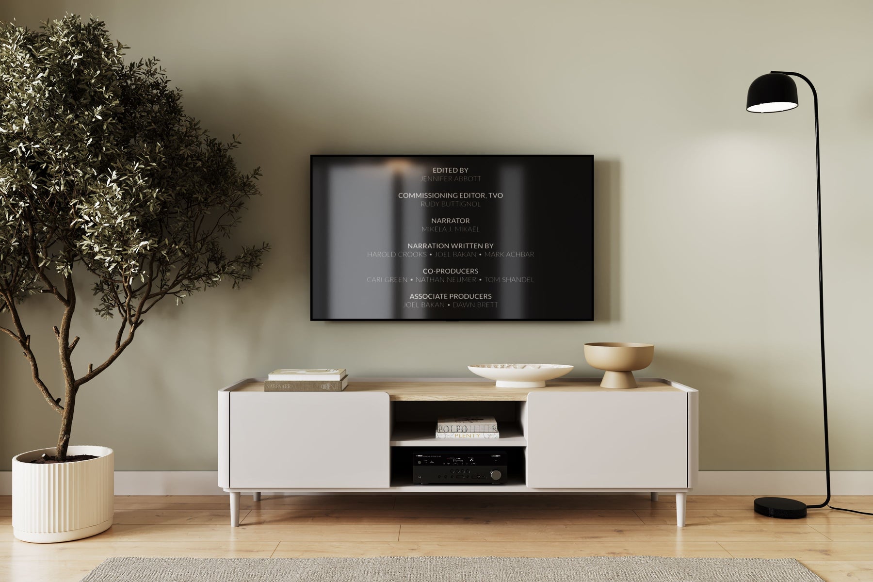 Mobile TV 1 anta 1 cassetto Elivo 170 cm