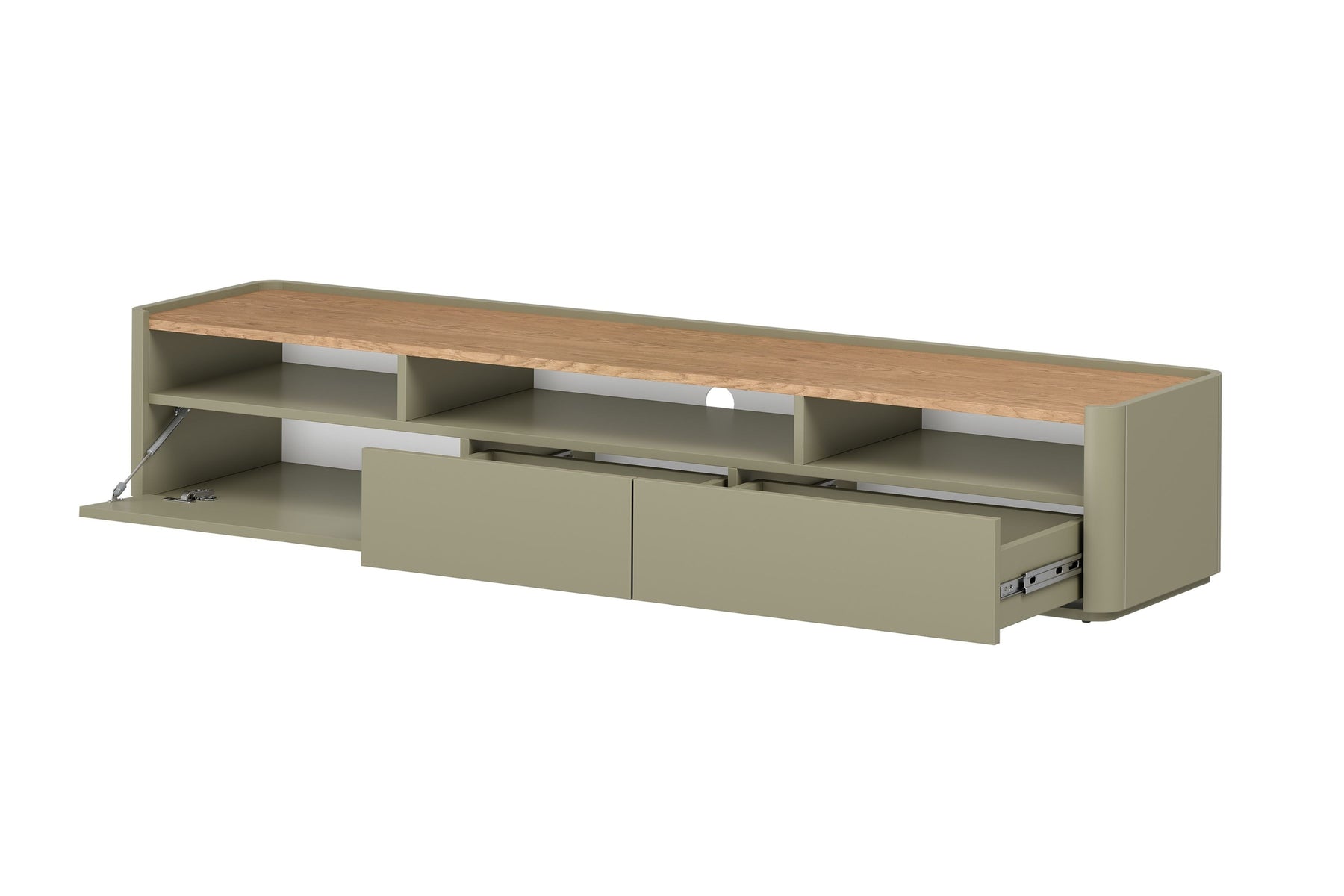 Mobile TV 1 anta 2 cassetti Elivo