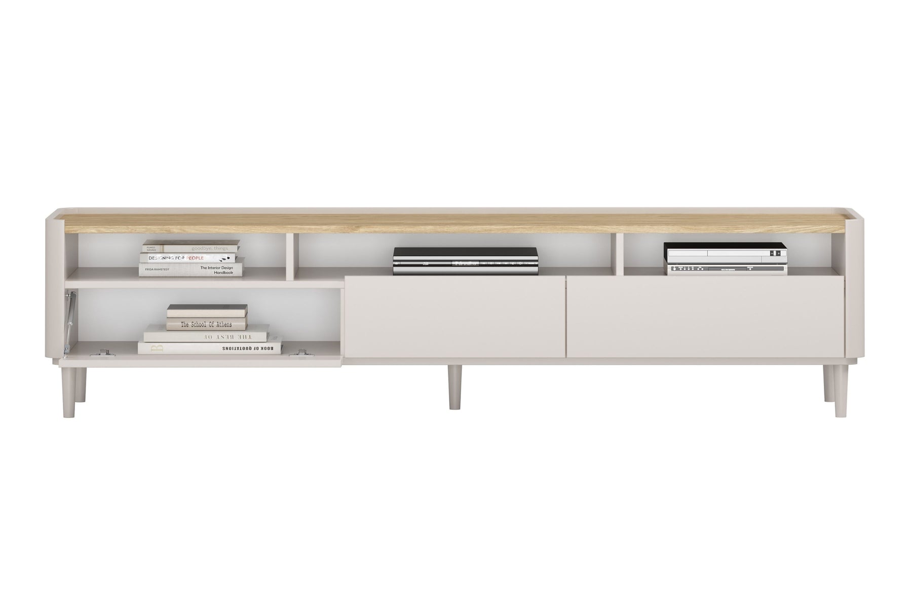 Mobile TV 1 anta 2 cassetti Elivo