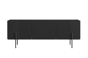 Mobile TV 2 ante 1 cassetto con piede in metallo Miami 150x57 cm