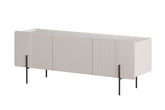 Mobile TV 2 ante 1 cassetto con piede in metallo Miami 150x57 cm
