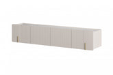 Mobile TV 2 ante 2 cassetti sospeso cashmere Miami 200x40 cm