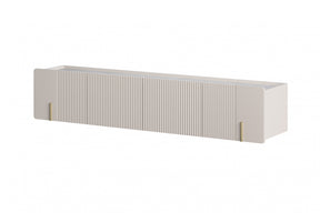 Mobile TV 2 ante 2 cassetti sospeso cashmere Miami 200x40 cm