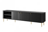 Mobile TV 3 ante con piede in metallo Liberty 187x51 cm