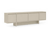 Mobile TV 4 ante in legno laminato Enha 180 x 39 cm
