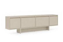 Mobile TV 4 ante in legno laminato Enha 180 x 39 cm