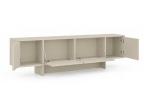 Mobile TV 4 ante in legno laminato Enha 180 x 39 cm