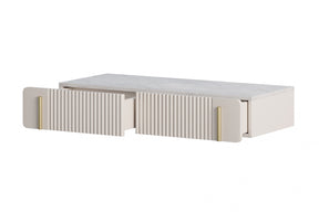 Consolle sospesa 2 cassetti Miami 100x17 cm
