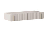 Consolle sospesa 2 cassetti Miami 100x17 cm