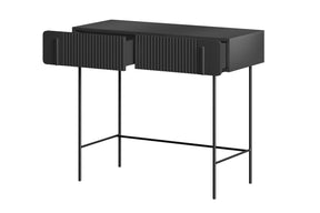 Consolle 2 cassetti con gambe in metallo Miami 100x85 cm