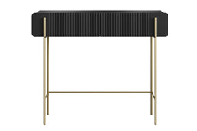 Consolle 2 cassetti con gambe in metallo Miami 100x85 cm