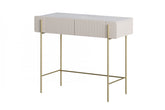 Consolle 2 cassetti con gambe in metallo Miami 100x85 cm