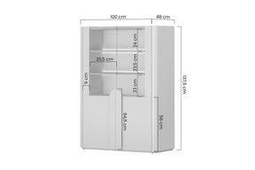 Vetrina 2 ante Amilio