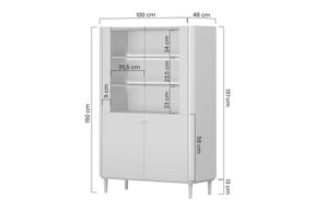 Vetrina 2 ante Elivo