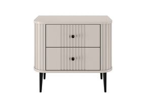Set di 2 comodini 2 cassetti Liberty 58x51 cm