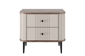Set di 2 comodini 2 cassetti Liberty 58x51 cm