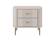 Set di 2 comodini 2 cassetti Liberty 58x51 cm