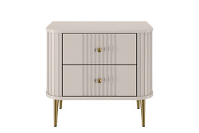 Set di 2 comodini 2 cassetti Liberty 58x51 cm