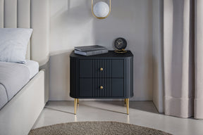 Set di 2 comodini 2 cassetti Liberty 58x51 cm