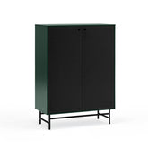 Credenza 2 ante verde Punto di Teulat 93x130 cm