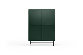 Credenza 2 ante verde Punto di Teulat 93x130 cm