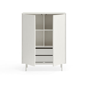 Credenza bianca 2 ante Sierra di Teulat 97x130 cm