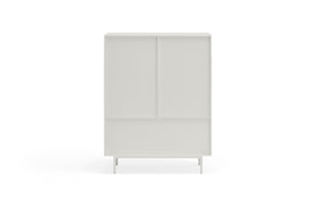 Credenza bianca 2 ante Sierra di Teulat 97x130 cm