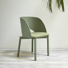 Set 2 sedie in frassino verde oliva Dam 50x78 h45 cm