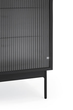 Madia 3 ante nera Blur di Teulat 140x45 cm