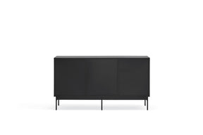 Madia 3 ante nera Blur di Teulat 140x45 cm
