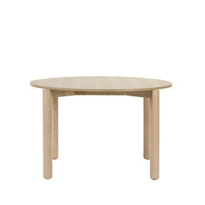 Tavolo tondo 4 posti in legno naturale Atlas di Teulat Ø120 cm