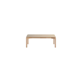 Tavolino basso legno naturale Atlas Teulat 110x60 h40 cm