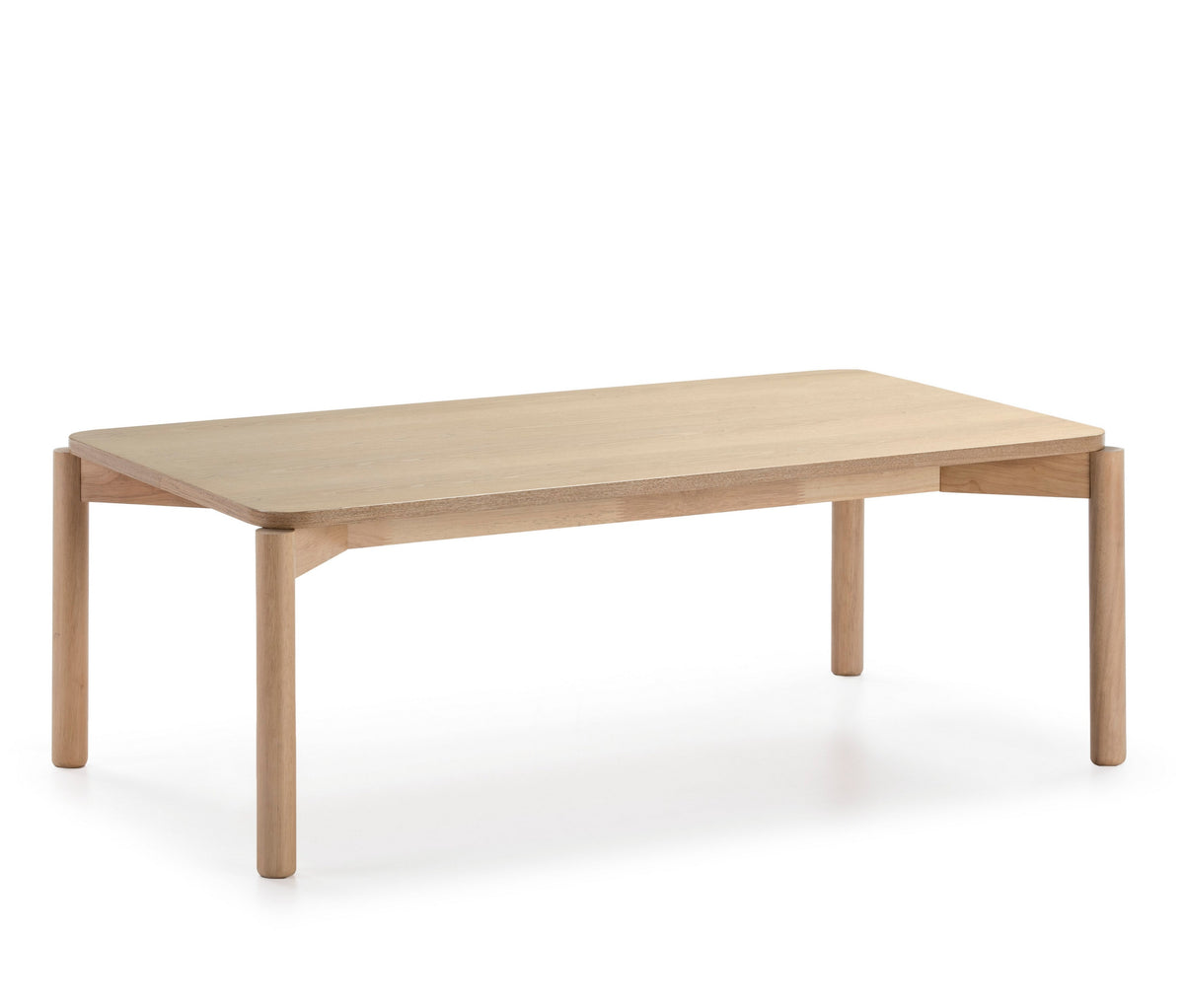 Tavolino basso legno naturale Atlas Teulat 110x60 cm